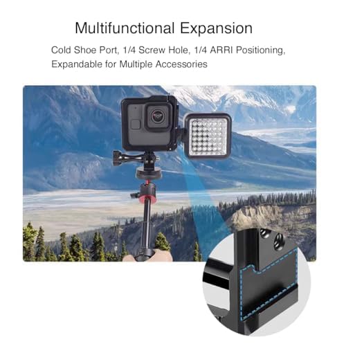 Amazon | Gopro Hero 11 Black Mini用 ケージ 保護フレーム 1/4 Amazon | Gopro Hero 11 Black Mini用 ケージ 保護フレーム 1/4